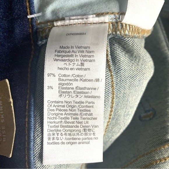 Madewell Curvy High Rise Skinny Jeans In Coronet Wash Size 26 - Picture 9 of 11